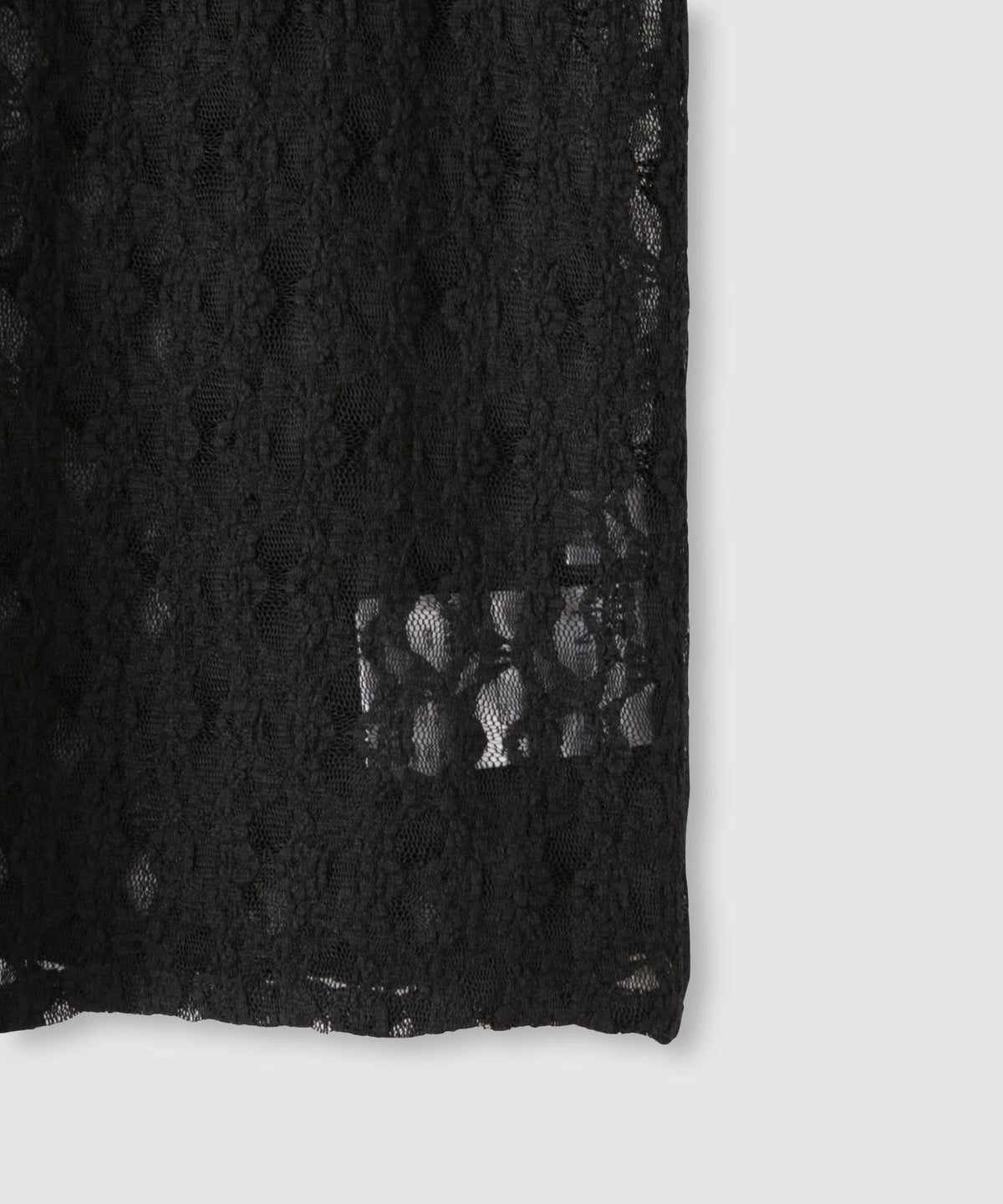 Free Nature 総レースミニシャツ レディース