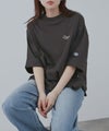 DISCUS  ワンポイント刺繍Tシャツ 6分袖 レディース メール便 対応商品商品サムネイル-9