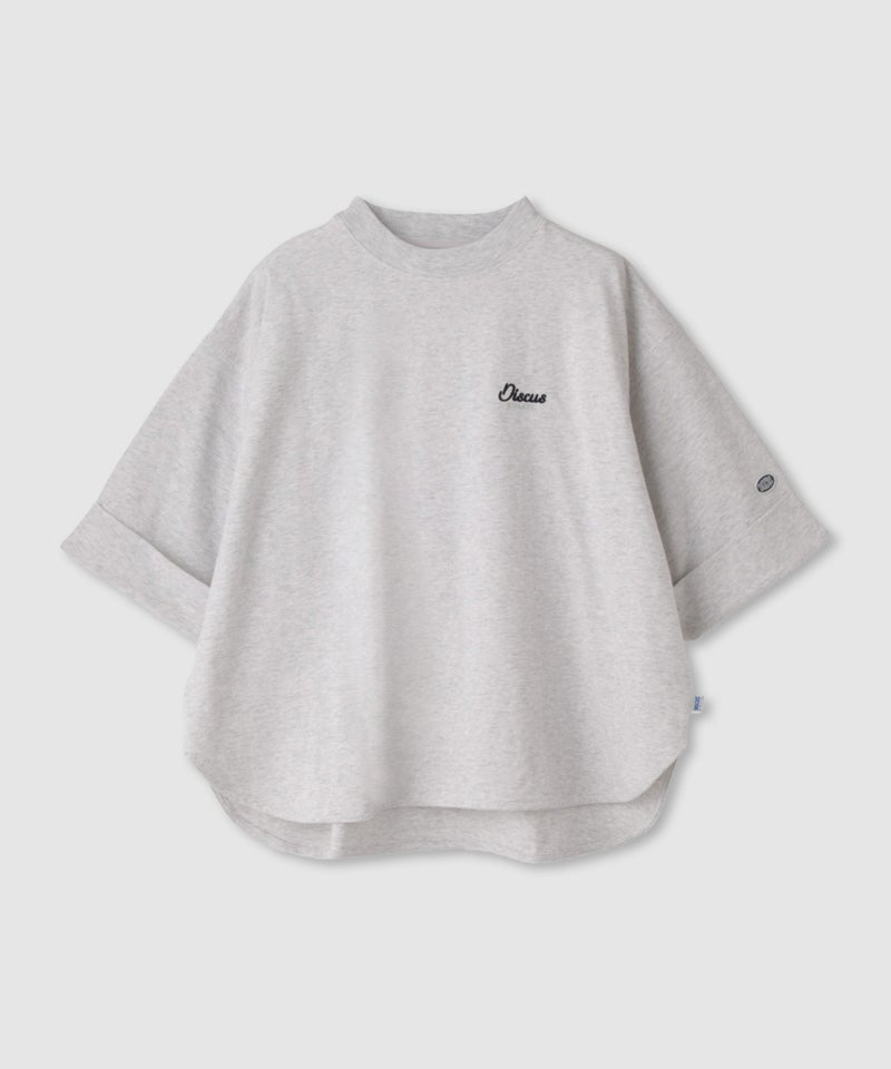 DISCUS  ワンポイント刺繍Tシャツ 6分袖 レディース メール便 対応商品商品画像-24