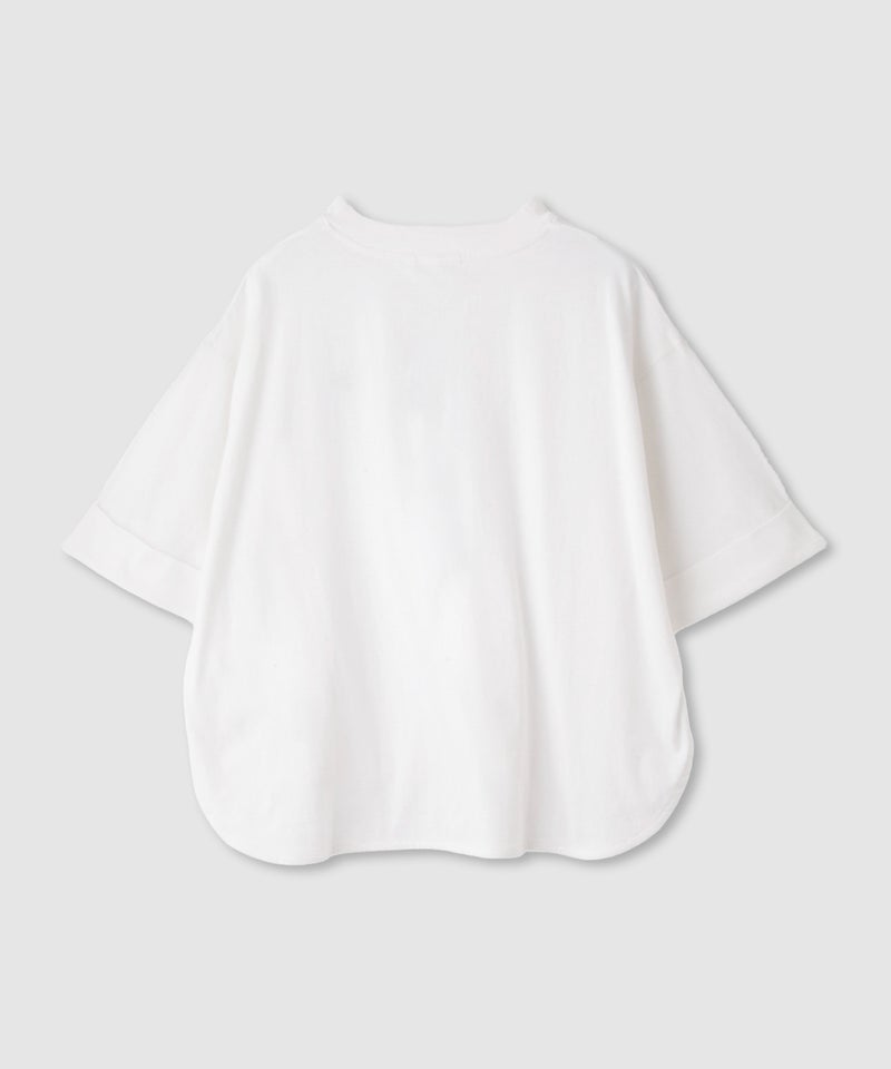 DISCUS ワンポイント刺繍Tシャツ 6分袖 レディース メール便 対応商品商品画像-25