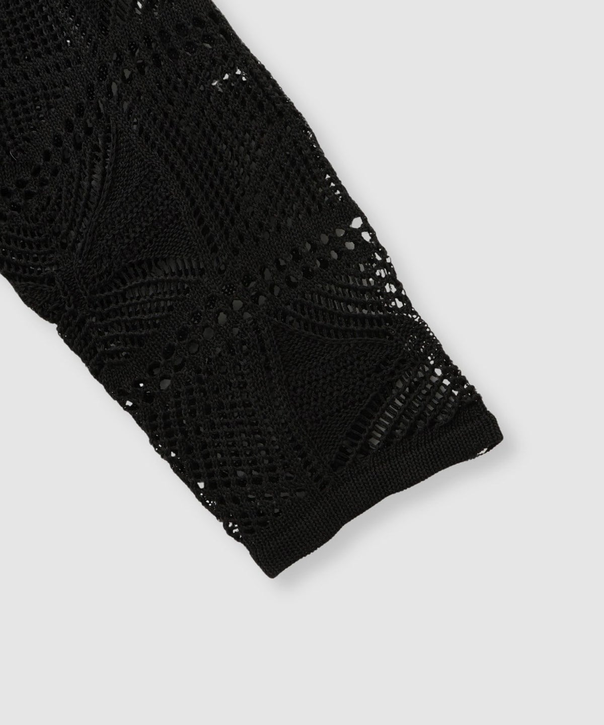 Free Nature クロシェ調 透かし編み ショートカーディガン レディース