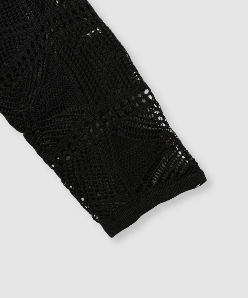 Free Nature  クロシェ調 透かし編み ショートカーディガン レディース商品画像-21