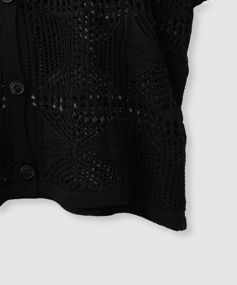 Free Nature  クロシェ調 透かし編み ショートカーディガン レディース商品画像-22