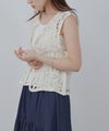 Free Nature  マシン クロシェ ベスト レディース商品サムネイル-8