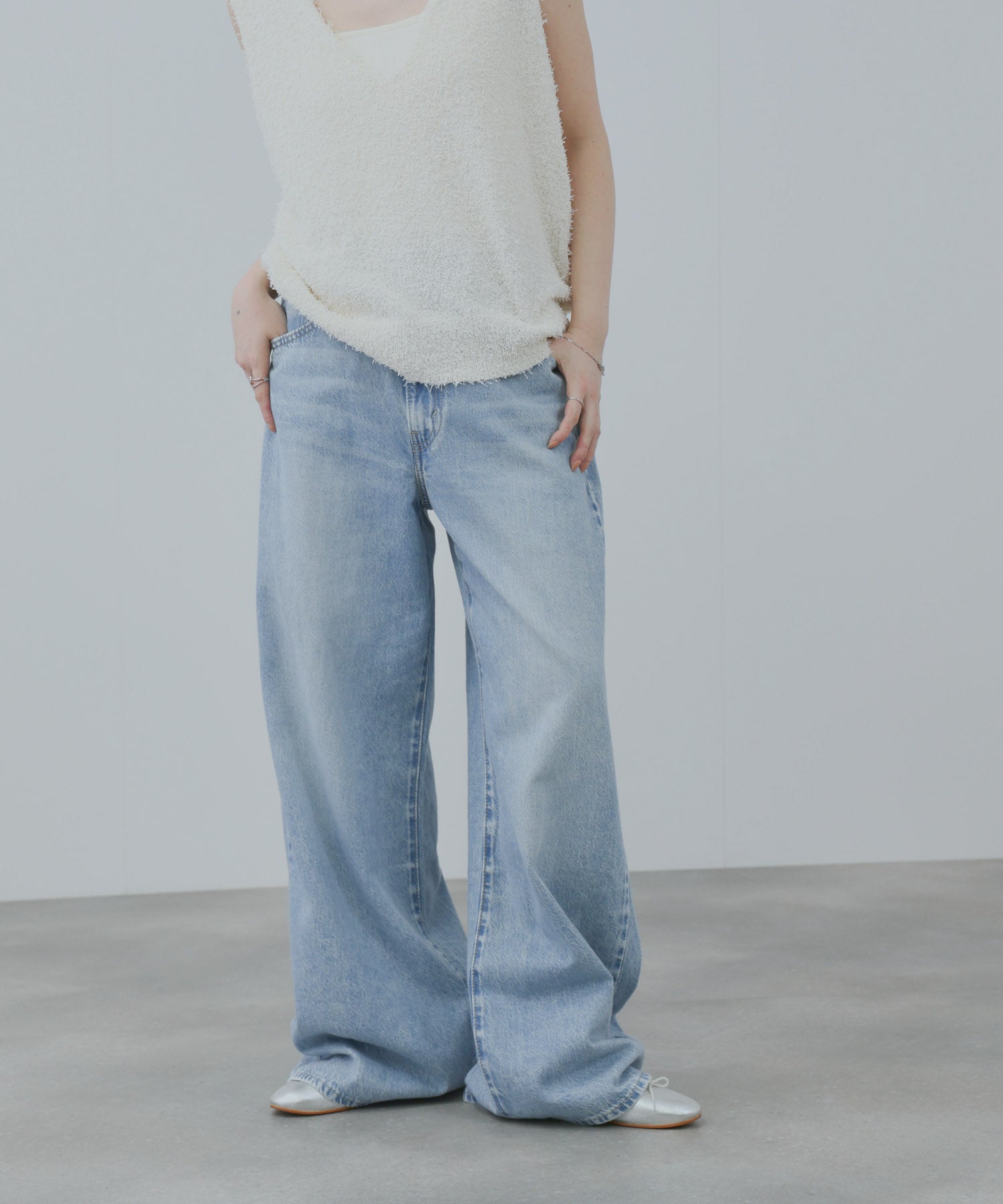 Levi's(R) CINCH BAGGY ハイライズ バギーデニムパンツ レディース