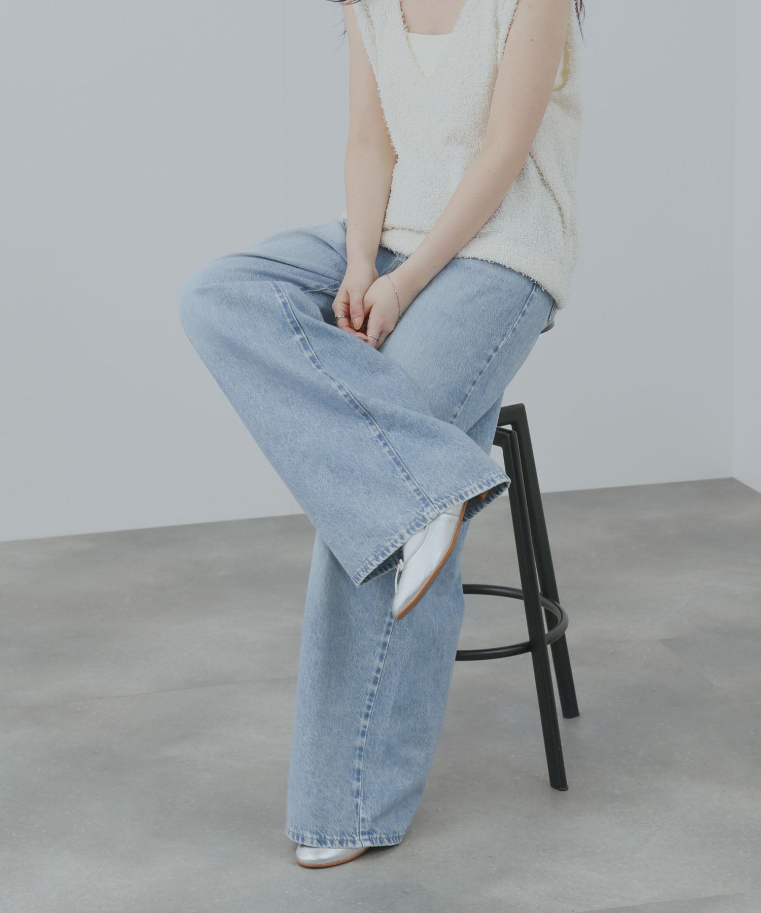 Levi's(R) CINCH BAGGY ハイライズ バギーデニムパンツ レディース