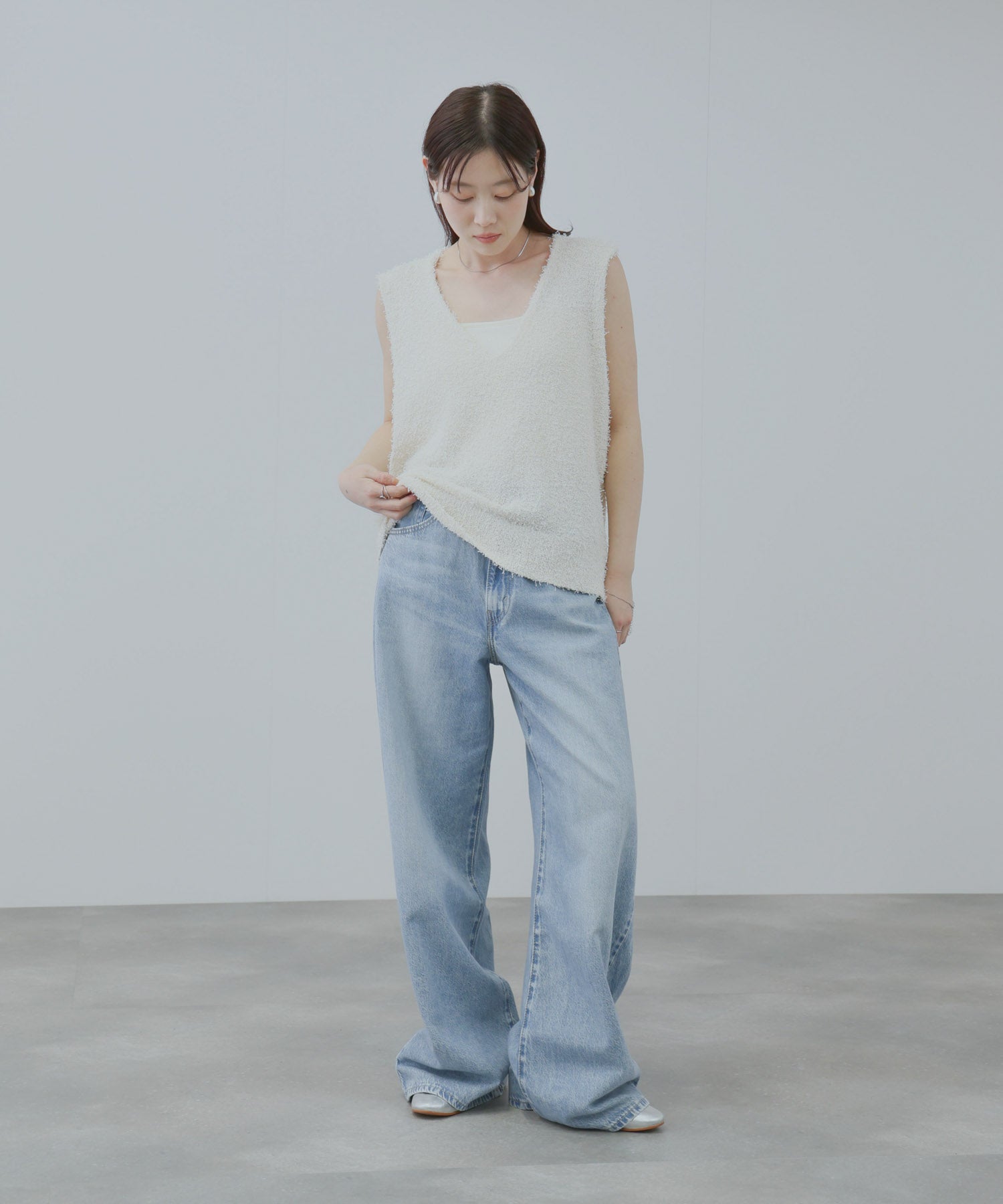 Levi's(R) CINCH BAGGY ハイライズ バギーデニムパンツ レディース