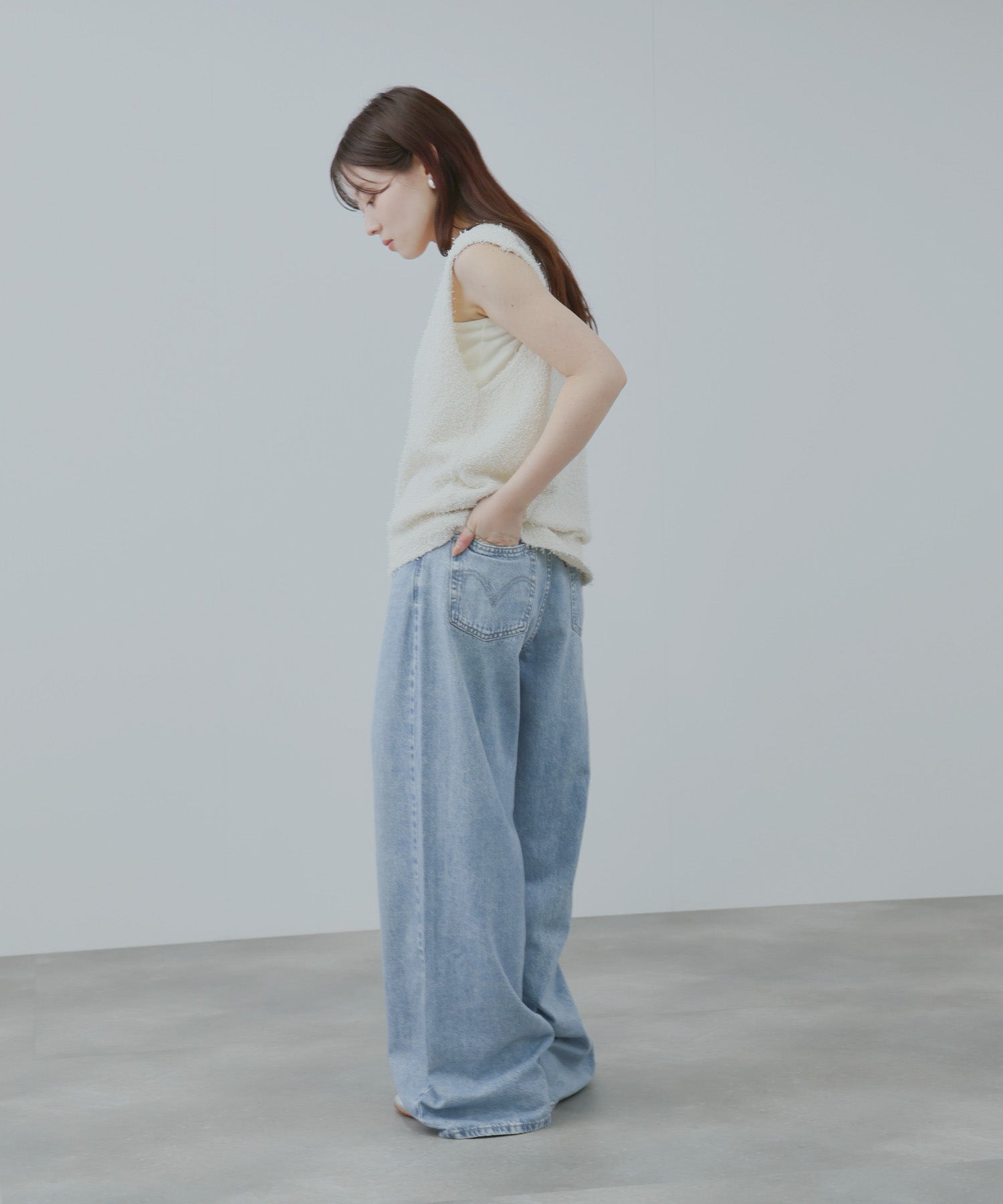Levi's(R) CINCH BAGGY ハイライズ バギーデニムパンツ レディース