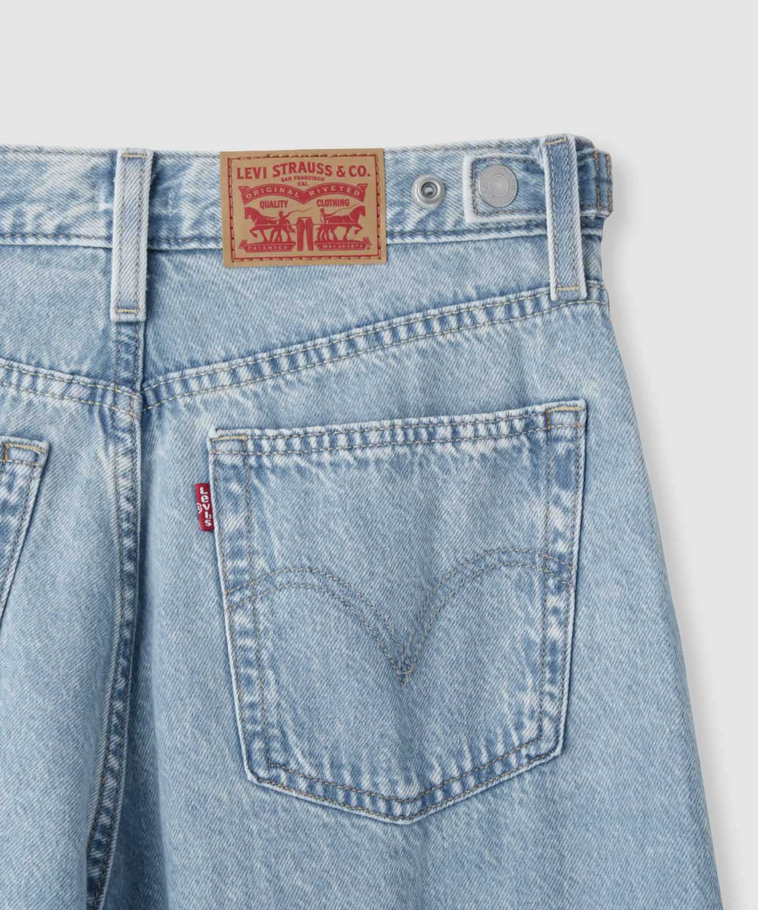 Levi's(R) CINCH BAGGY ハイライズ バギーデニムパンツ レディース