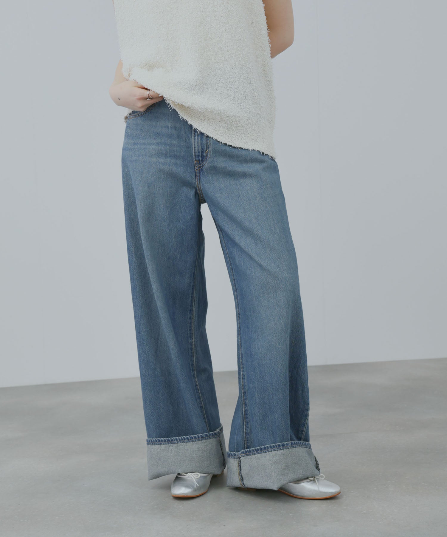 Levi's(R) CINCH BAGGY ハイライズ バギーデニムパンツ レディース
