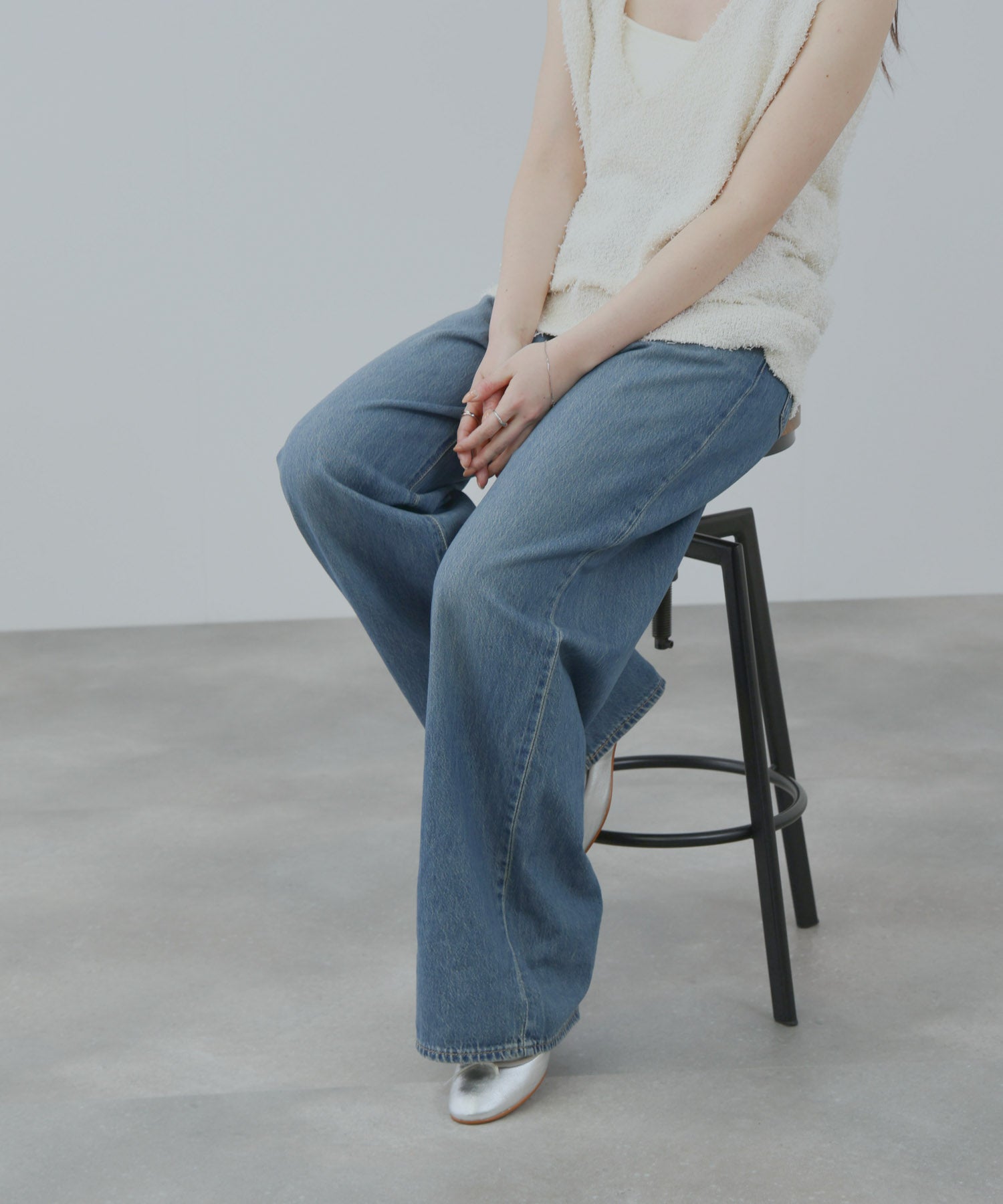 Levi's(R) CINCH BAGGY ハイライズ バギーデニムパンツ レディース