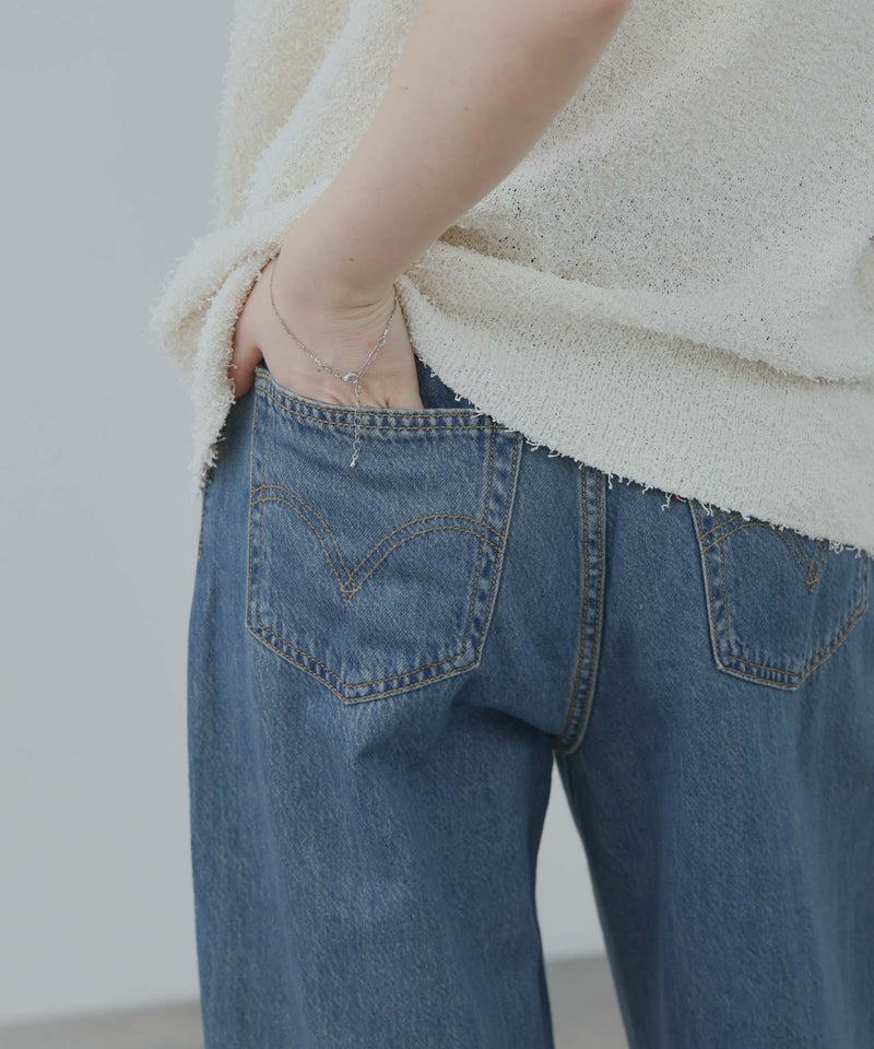 Levi's(R)  CINCH BAGGY ハイライズ バギーデニムパンツ レディース商品画像-6