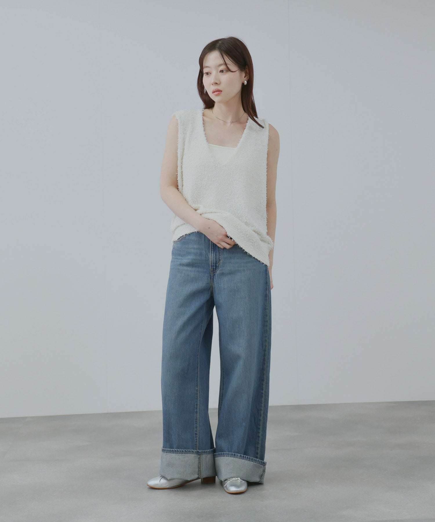 Levi's(R) CINCH BAGGY ハイライズ バギーデニムパンツ レディース