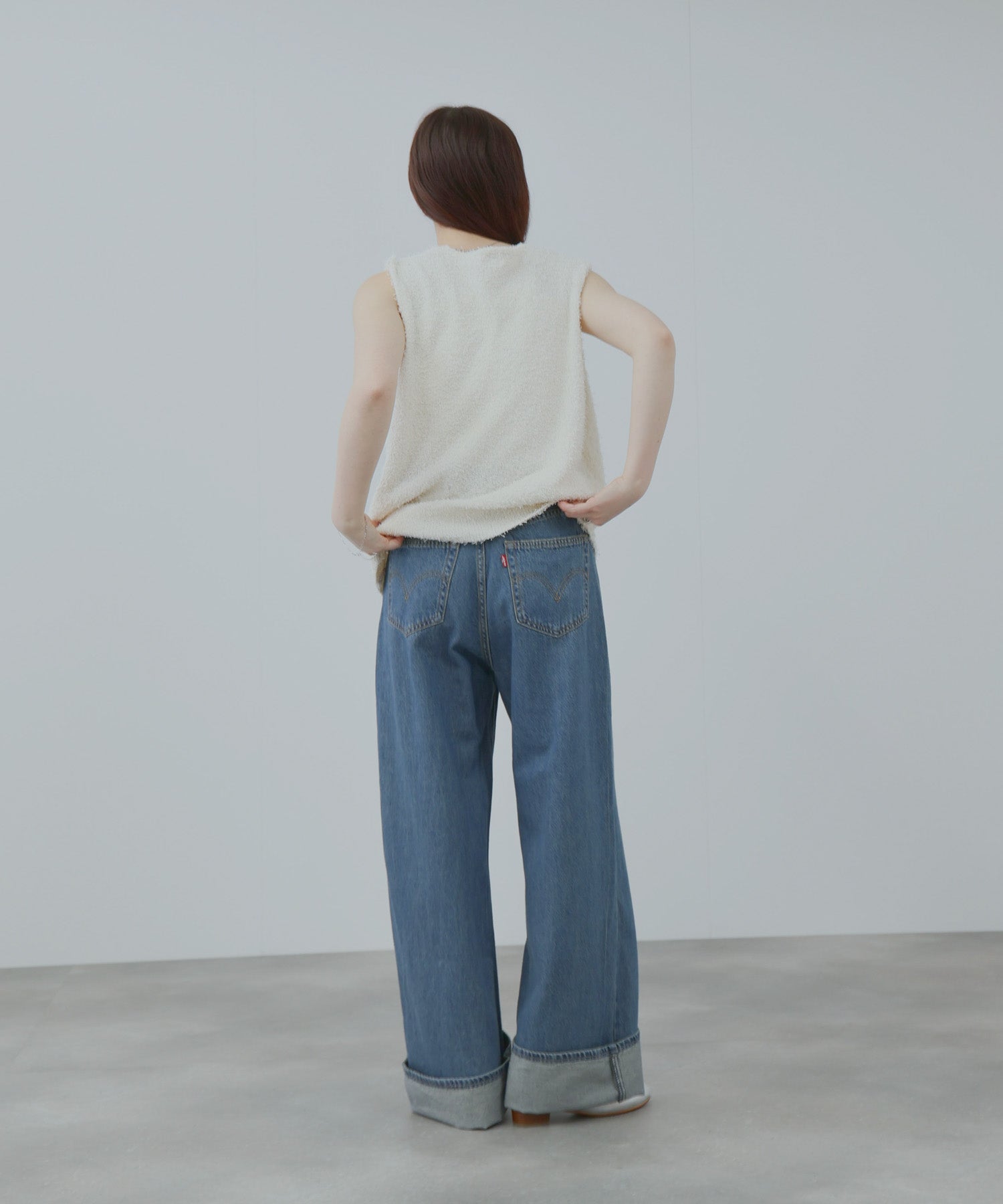 Levi's(R) CINCH BAGGY ハイライズ バギーデニムパンツ レディース