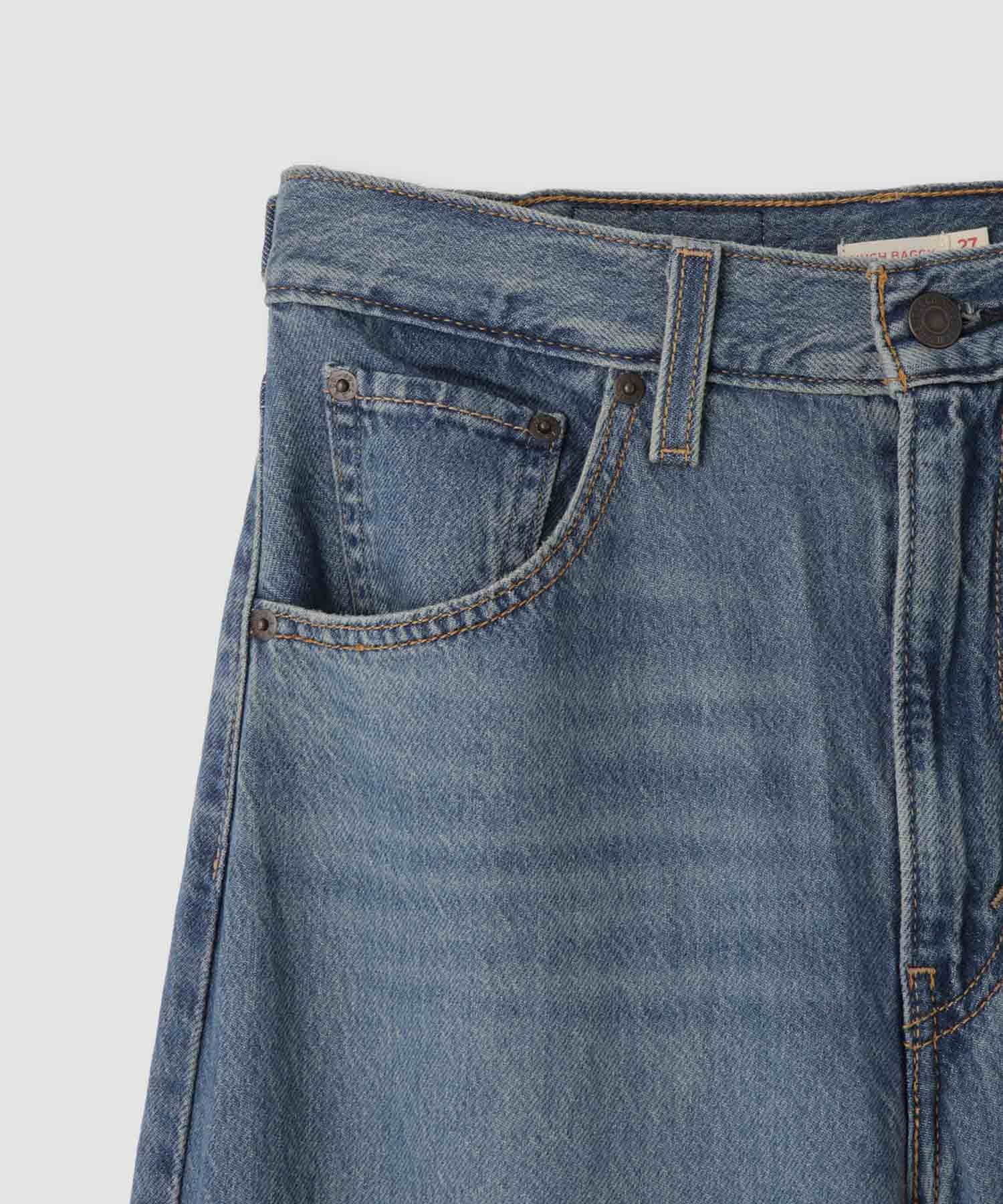 Levi's(R) CINCH BAGGY ハイライズ バギーデニムパンツ レディース