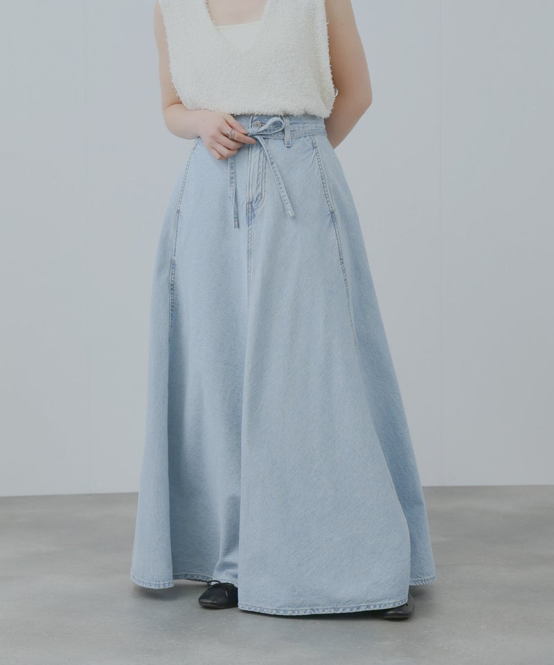 Levi's(R)  ミッドライズ ストレッチ デニムロングスカート レディース商品画像-2