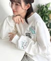 Classical Elf ゆるさの中に「ちょうどいい」お洒落感！綿100％刺繍ワッペンドルマンロンTEE（長袖）商品サムネイル-3