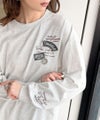 Classical Elf ゆるさの中に「ちょうどいい」お洒落感!綿100%刺繍ワッペンドルマンロンTEE(長袖)商品サムネイル-27