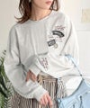 Classical Elf ゆるさの中に「ちょうどいい」お洒落感!綿100%刺繍ワッペンドルマンロンTEE(長袖)商品サムネイル-31