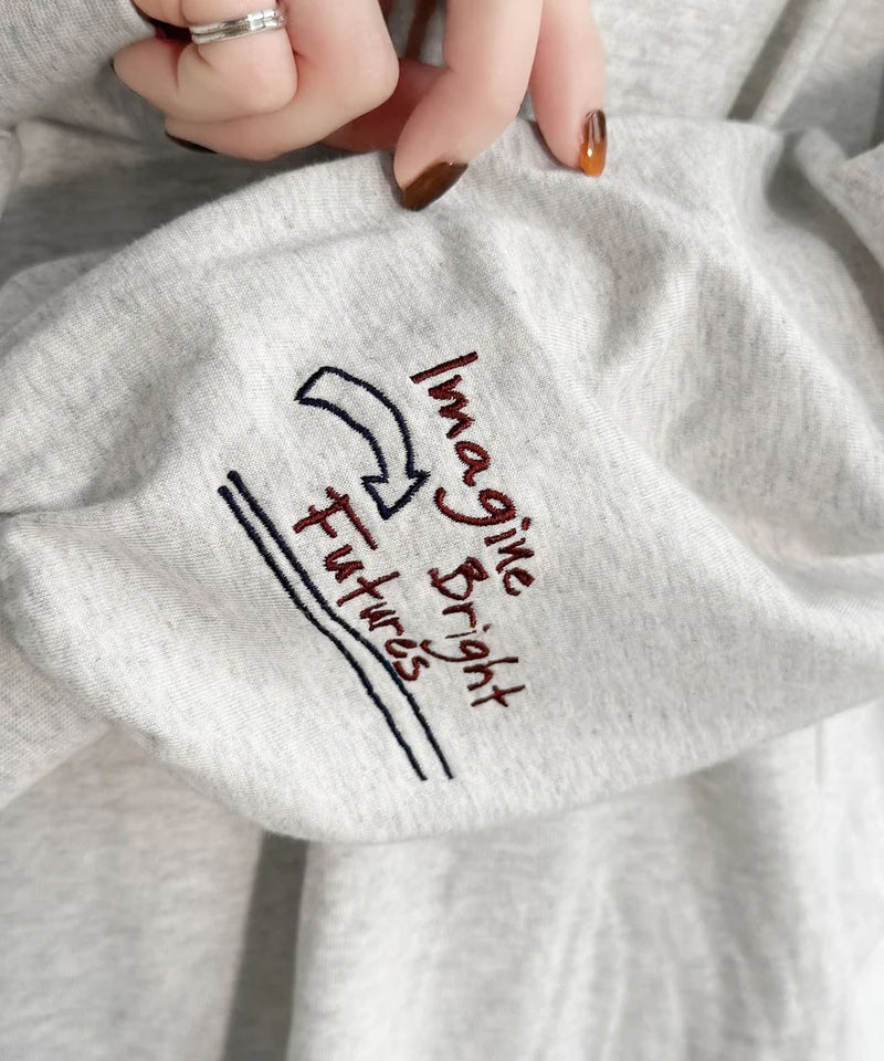 Classical Elf ゆるさの中に「ちょうどいい」お洒落感！綿100％刺繍ワッペンドルマンロンTEE（長袖）商品画像-37