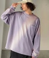 Classical Elf 《JaVaジャバコラボ》垢抜け！大人のストリートstyleを作る。綿100％スプレーダイオーバーサイズTシャツ（長袖） 商品サムネイル-4