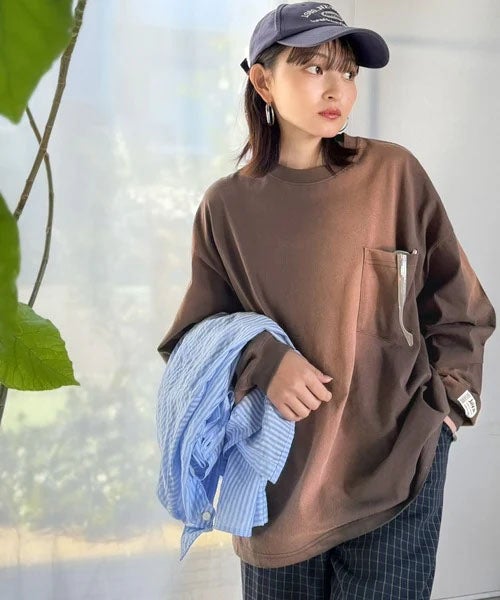 Classical Elf 《JaVaジャバコラボ》垢抜け!大人のストリートstyleを作る。綿100%スプレーダイオーバーサイズTシャツ(長袖) 商品画像-19