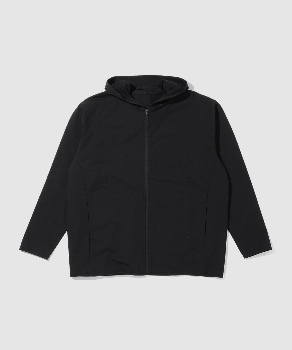 NAVY SARARI テックジョーゼットZIPパーカー メンズ