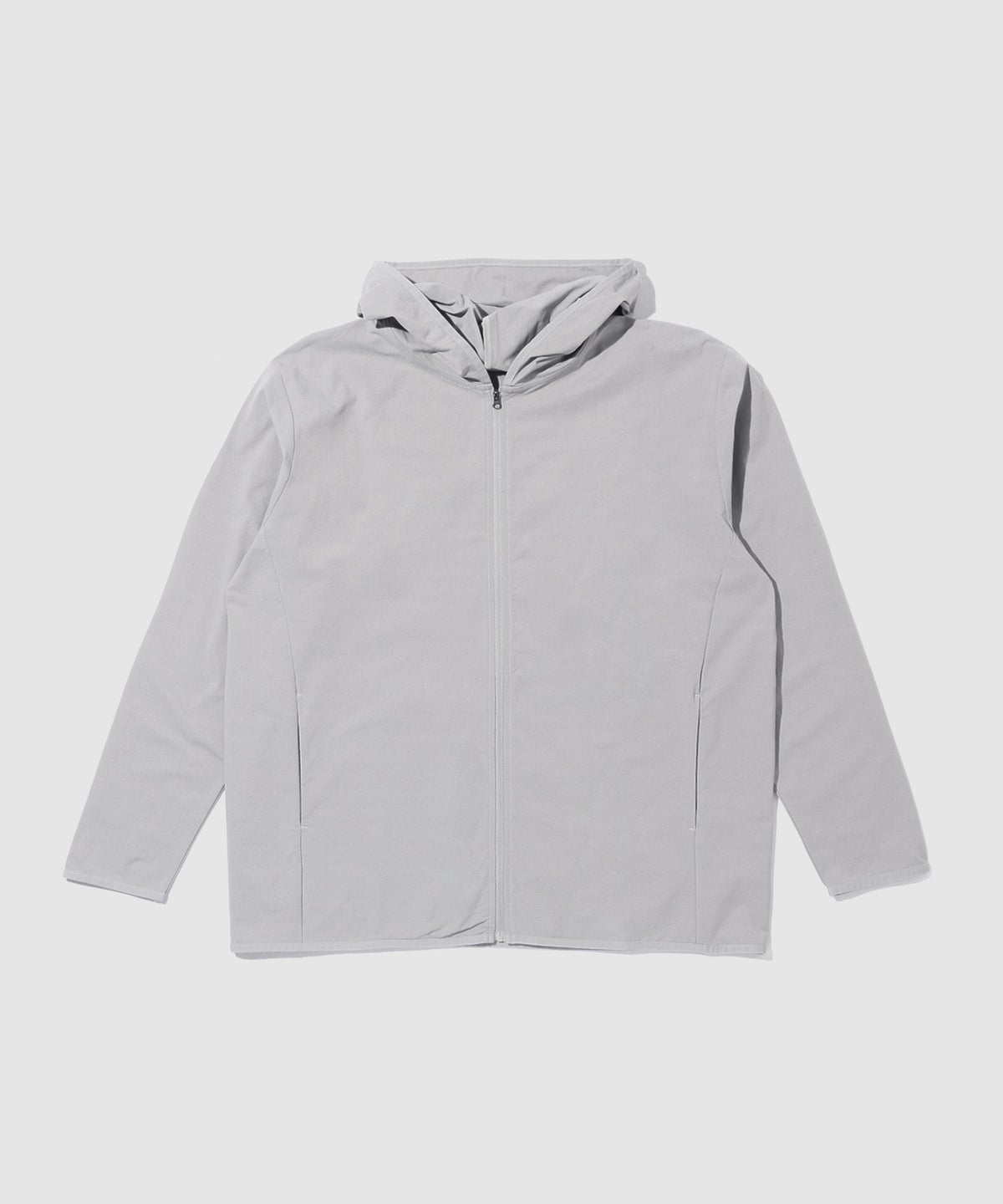 NAVY SARARI テックジョーゼットZIPパーカー メンズ