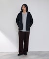 NAVY SARARI テックジョーゼットZIPパーカー メンズ商品サムネイル-5