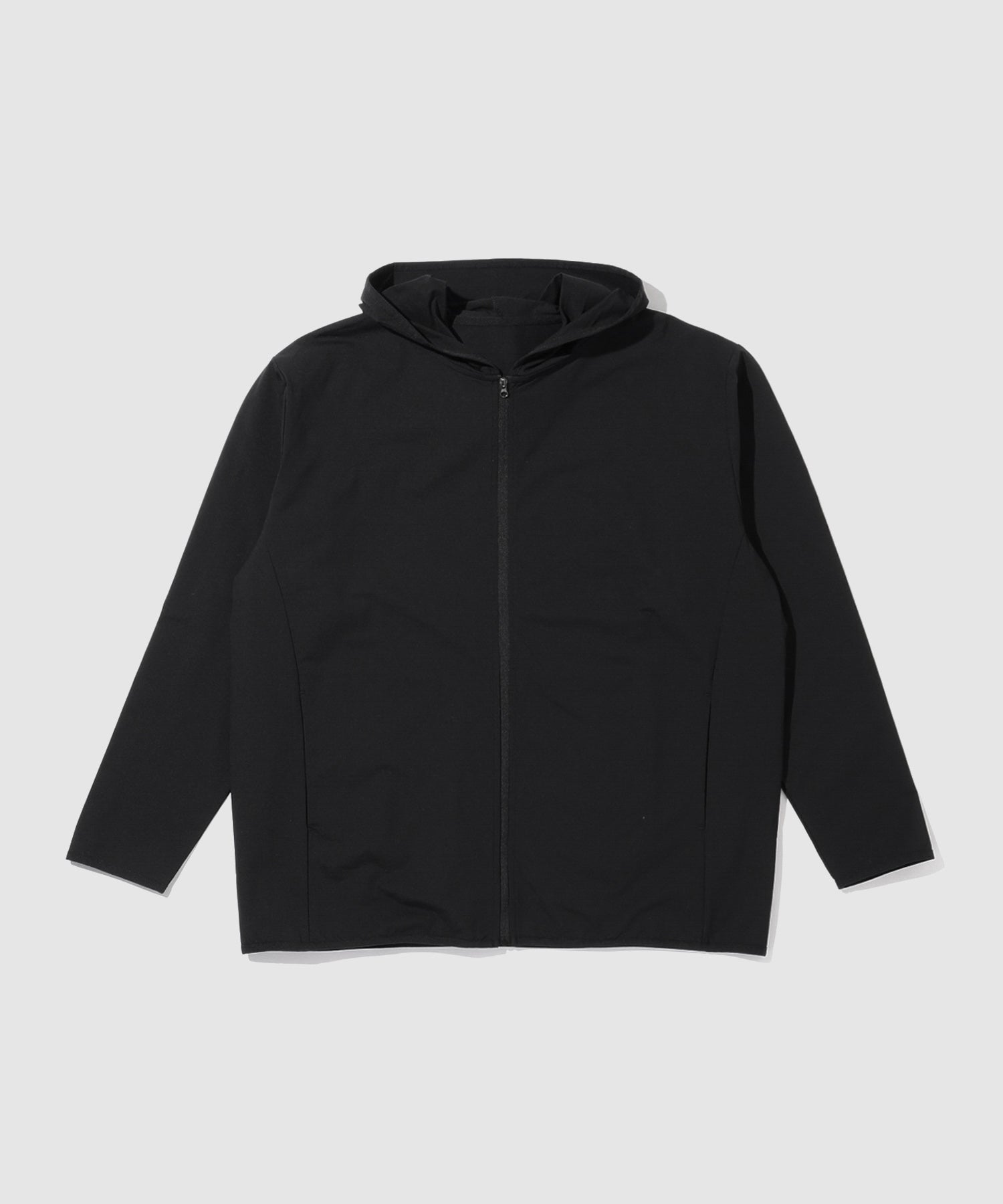NAVY SARARI テックジョーゼットZIPパーカー メンズ