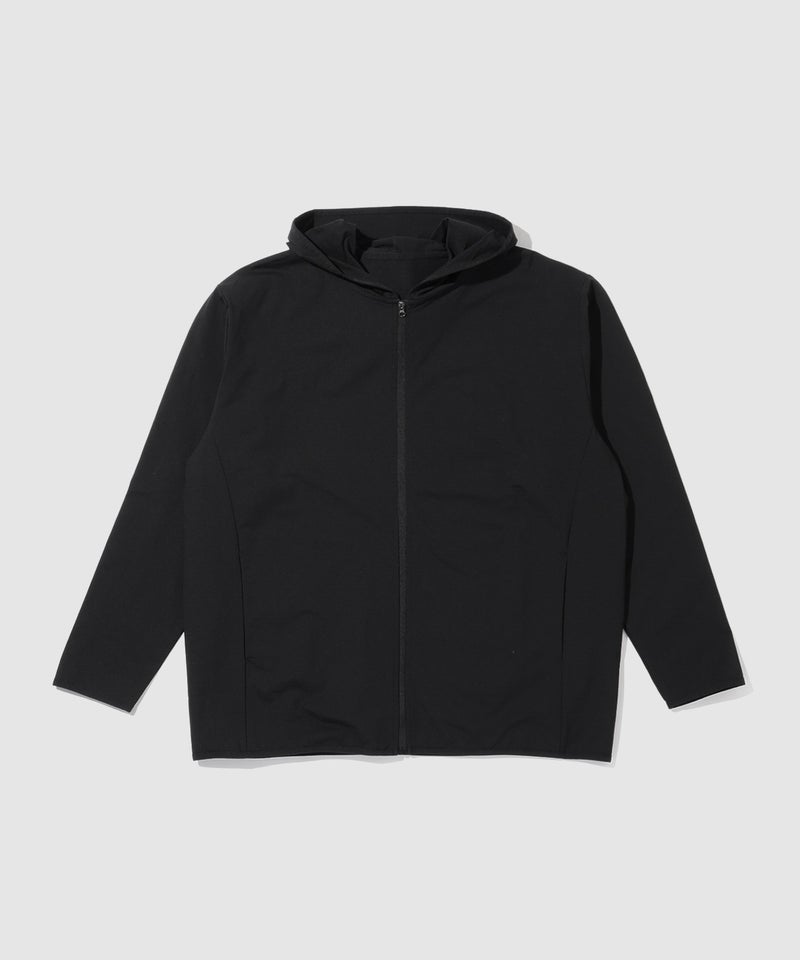 NAVY  SARARI テックジョーゼットZIPパーカー メンズ商品画像-11