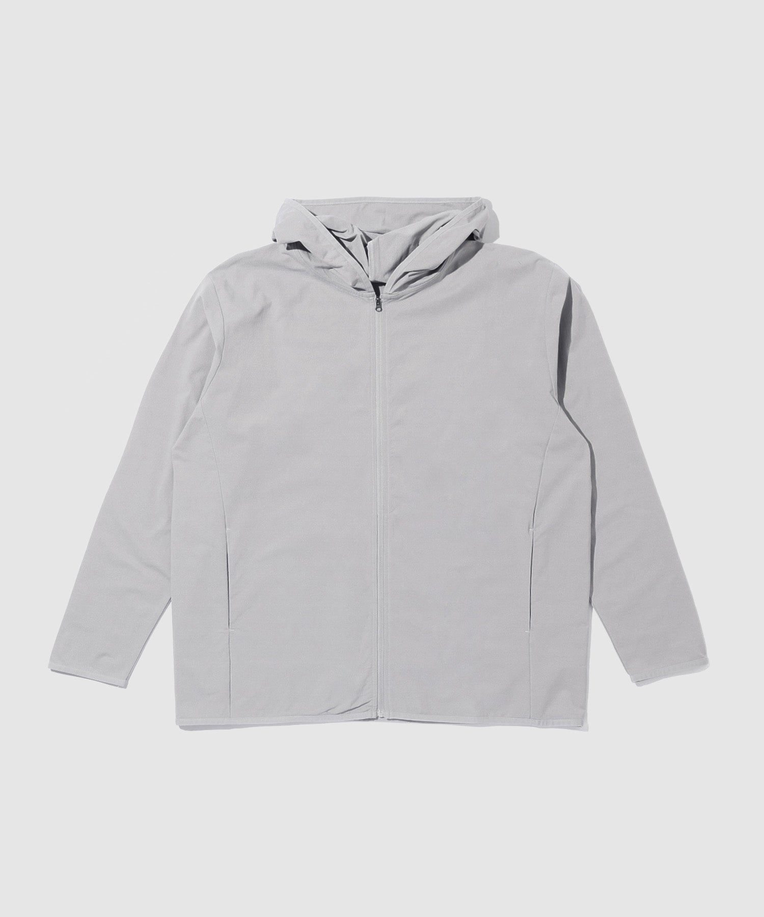 NAVY SARARI テックジョーゼットZIPパーカー メンズ
