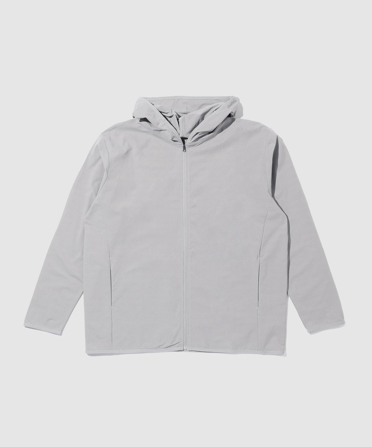 NAVY SARARI テックジョーゼットZIPパーカー メンズ