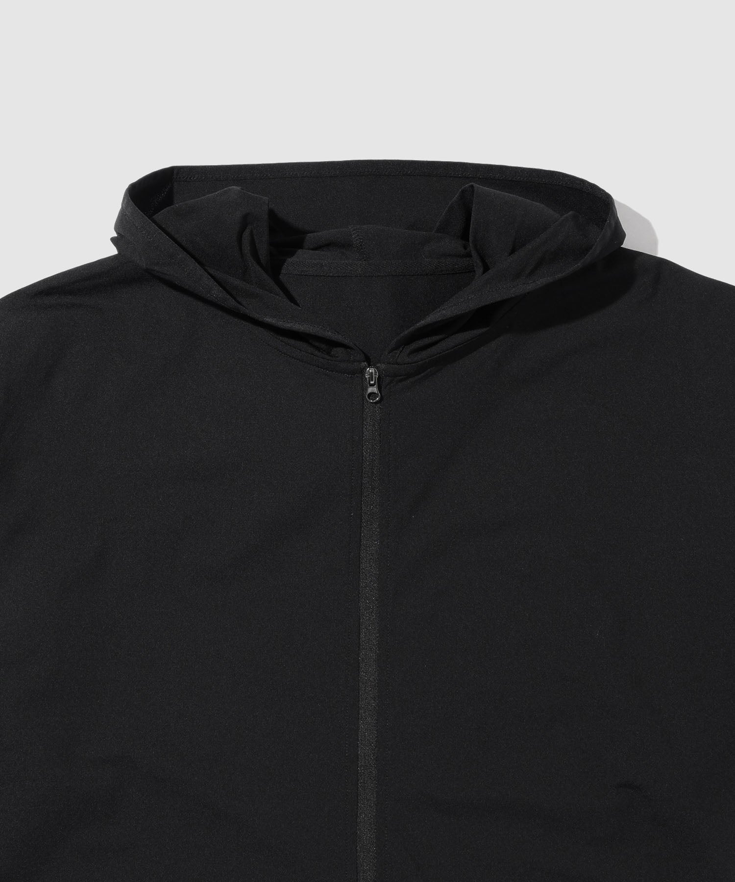 NAVY SARARI テックジョーゼットZIPパーカー メンズ