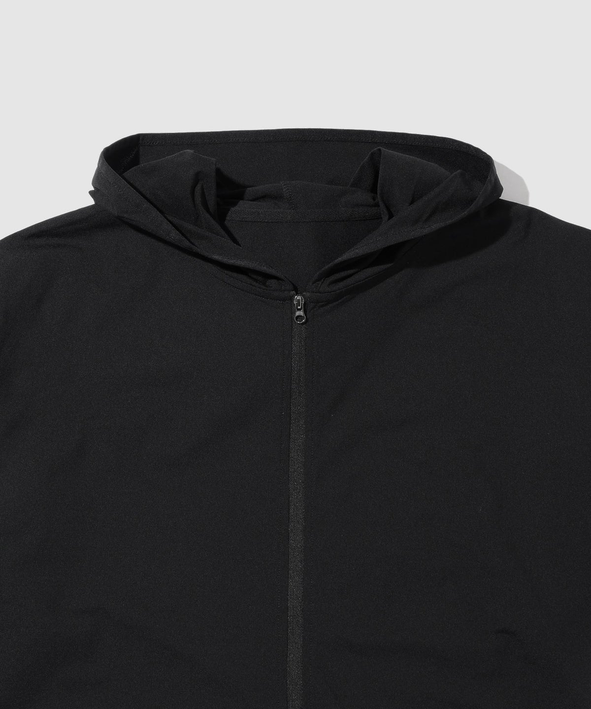 NAVY SARARI テックジョーゼットZIPパーカー メンズ