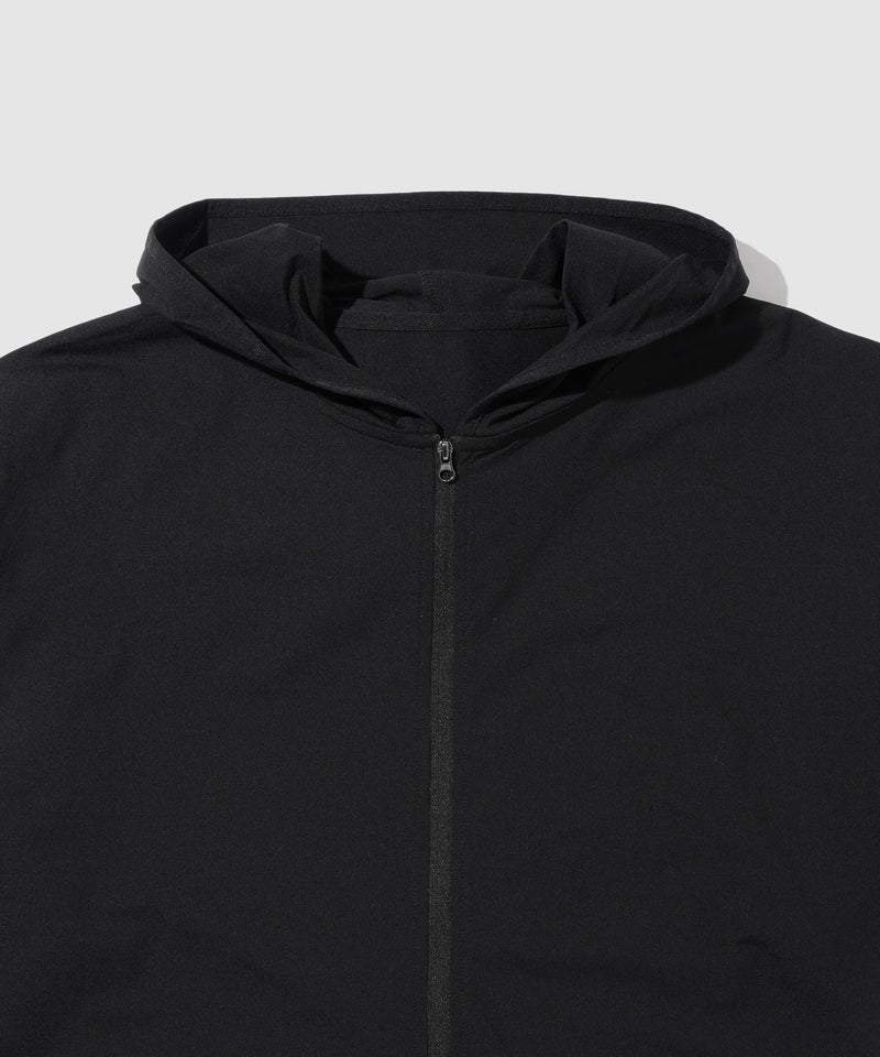 NAVY  SARARI テックジョーゼットZIPパーカー メンズ商品画像-14