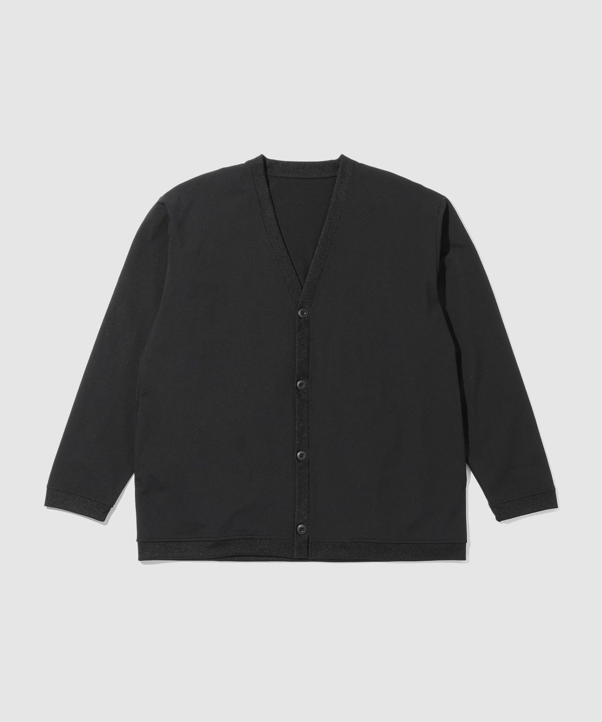 NAVY SARARI テックジョーゼットカーディガン メンズ