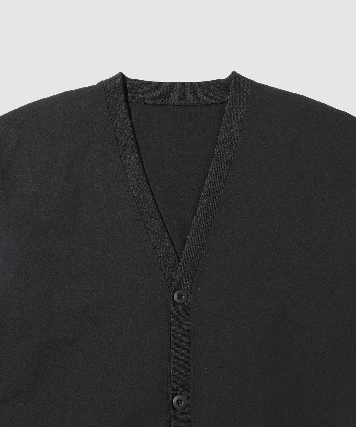 NAVY SARARI テックジョーゼットカーディガン メンズ