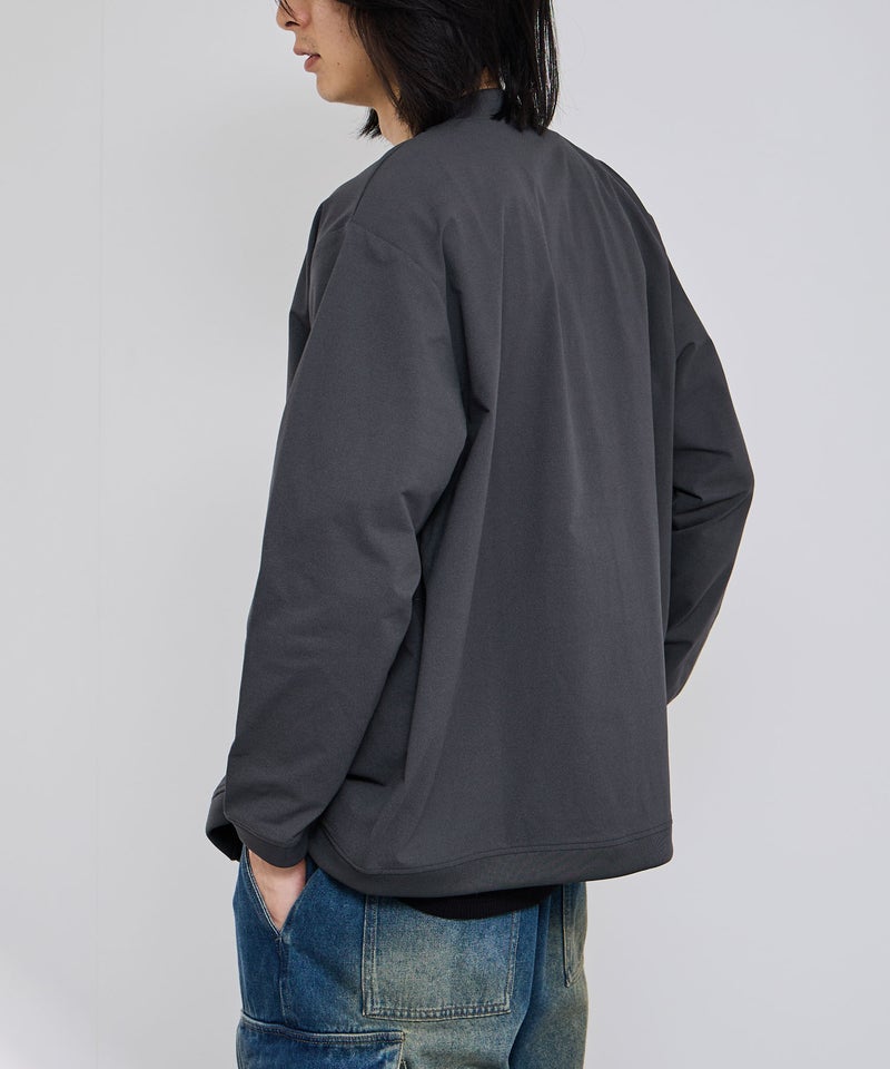 NAVY  SARARI テックジョーゼットカーディガン メンズ商品画像-8