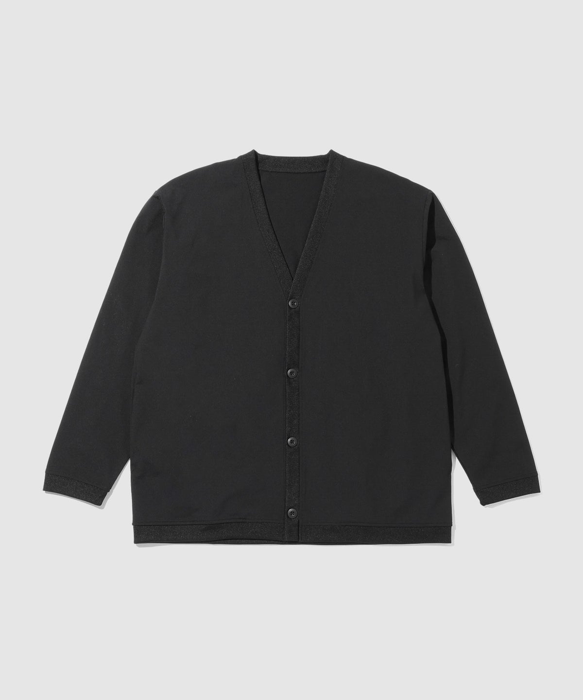 NAVY SARARI テックジョーゼットカーディガン メンズ