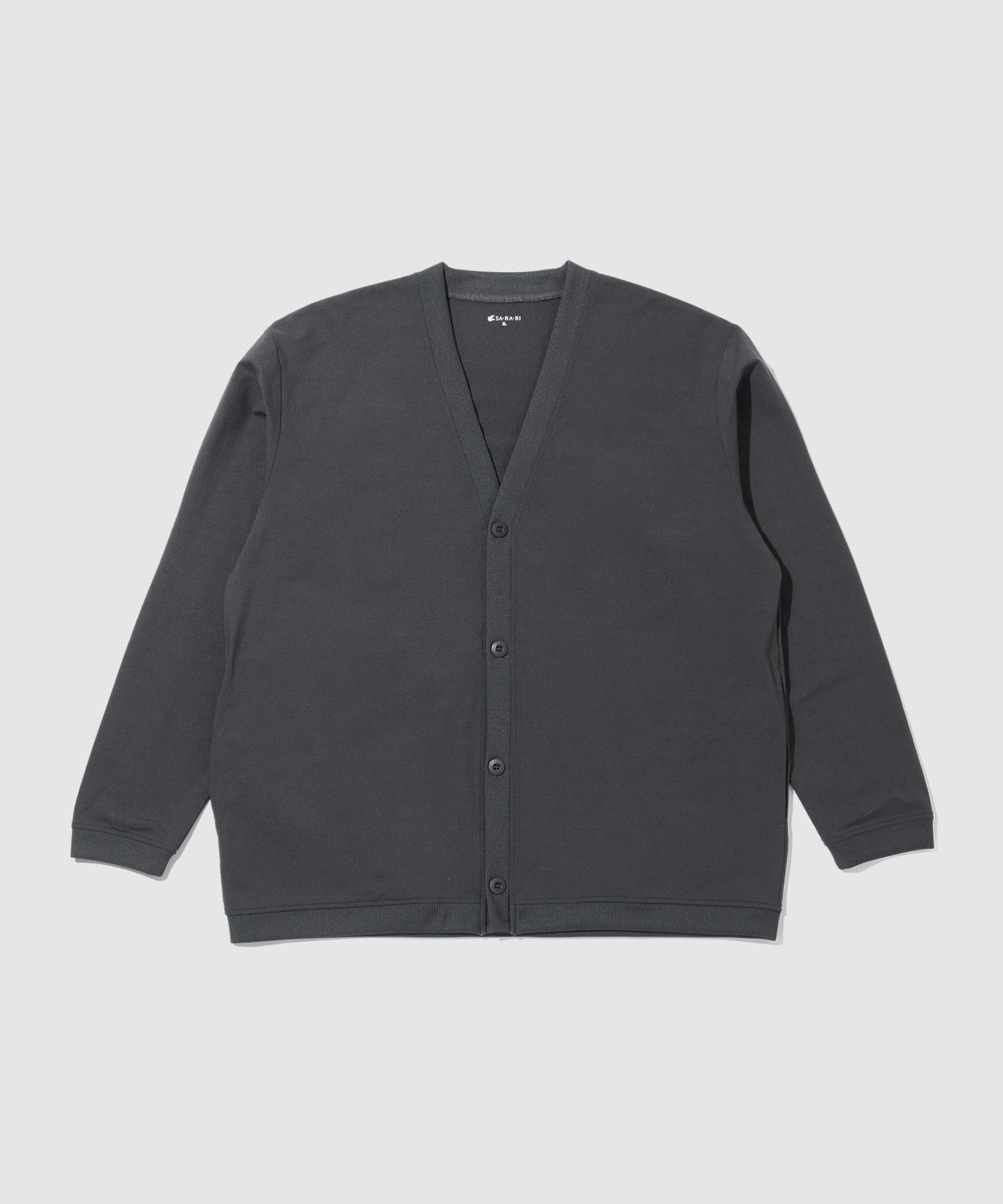 NAVY SARARI テックジョーゼットカーディガン メンズ