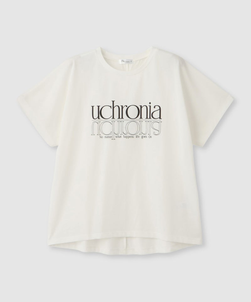 Free Nature  ロゴプリントクルーネックTシャツ レディース メール便 対応商品商品画像-1