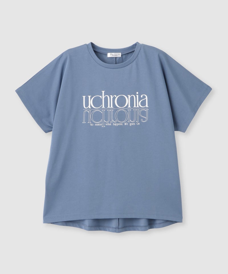 Free Nature  ロゴプリントクルーネックTシャツ レディース メール便 対応商品商品画像-3