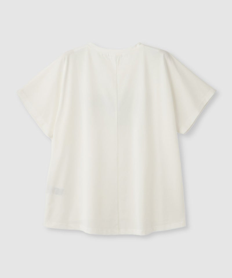 Free Nature  ロゴプリントクルーネックTシャツ レディース メール便 対応商品商品画像-5