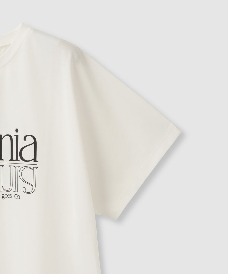 Free Nature ロゴプリントクルーネックTシャツ レディース メール便 対応商品商品画像-7