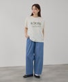Free Nature ロゴプリントクルーネックTシャツ レディース メール便 対応商品商品サムネイル-7