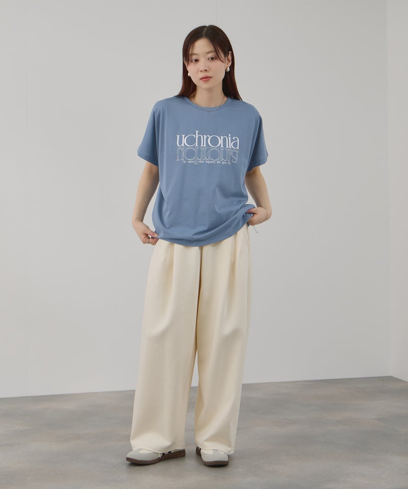 Free Nature  ロゴプリントクルーネックTシャツ レディース メール便 対応商品商品画像-15