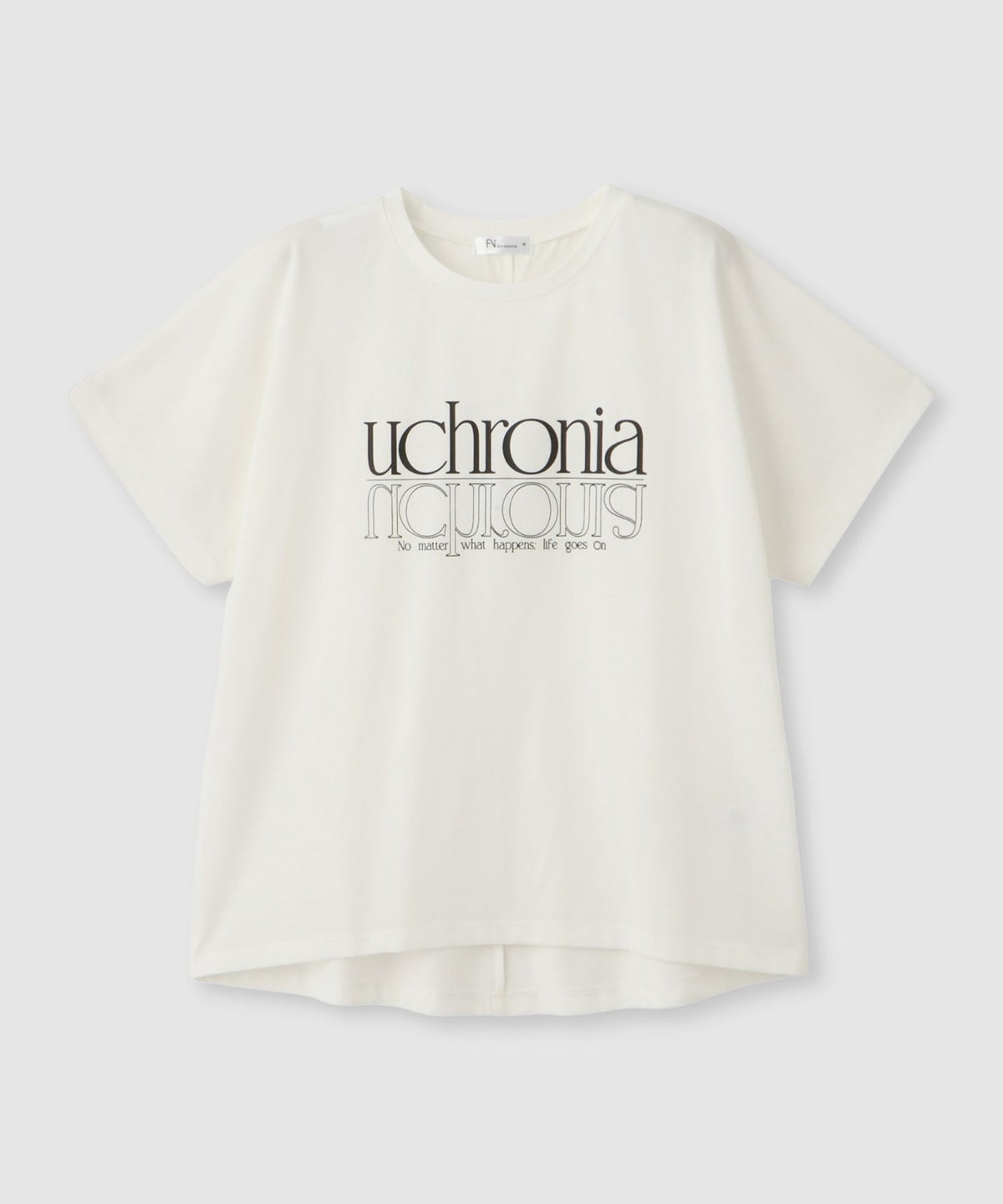 Free Nature ロゴプリントクルーネックTシャツ レディース メール便 対応商品