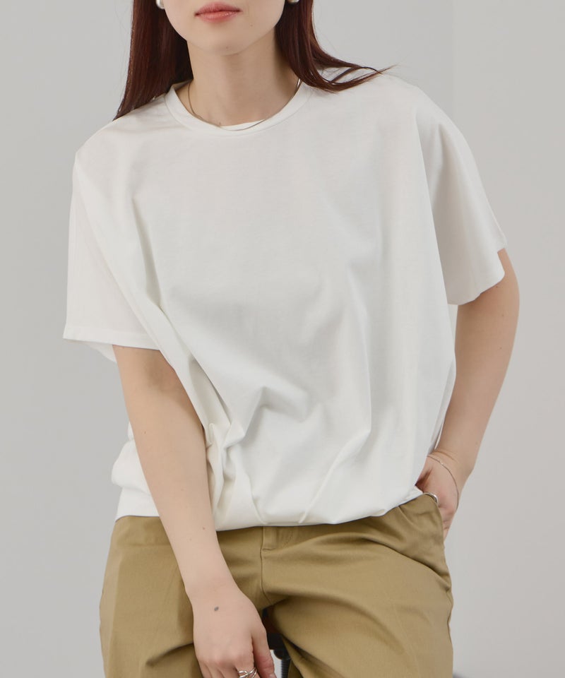 Free Nature クルーネックドルマンTシャツ レディース メール便 対応商品商品画像-2