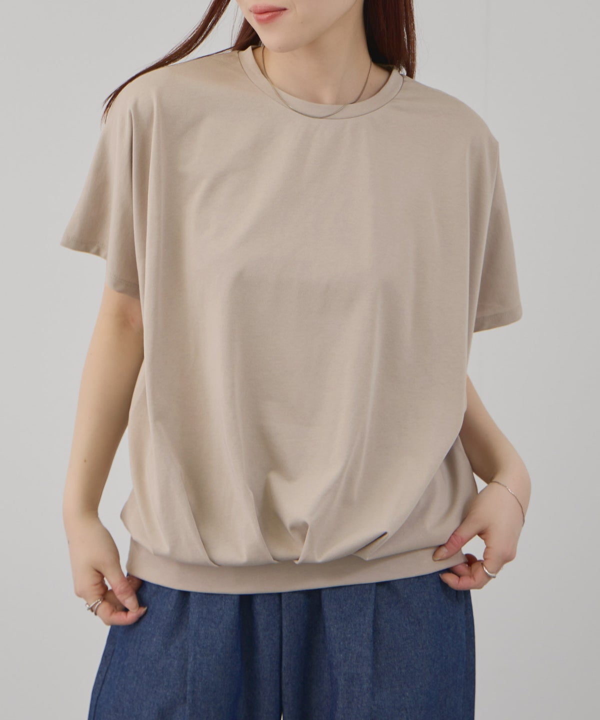 Free Nature クルーネックドルマンTシャツ レディース メール便 対応商品